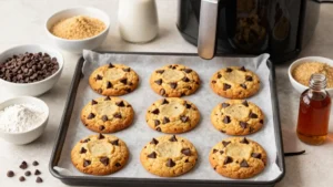 9 Easy Air Fryer Chocolate Chip Cookie Recipes Soft Chewy and Ready Fast
