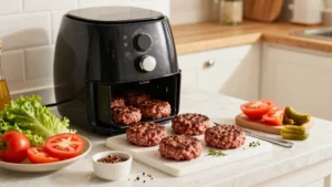 9 Juicy Air Fryer Burger Patty Recipes Fast Flavorful and Perfectly Cooked